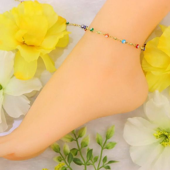 Minimalist Anklet, Sleek & Modern Design, Women’s Fashion, YC110094-A - Picture 2 of 10